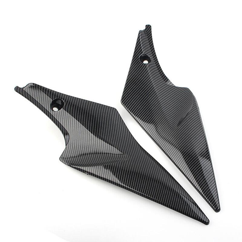 1pair Motorbike Tank Side Fairing Panel Gas Trim Cover Cowl For Suzuki GSXR600 750 2006 2007 K6 Tank Side Cover Panel Fairing Motorcycle