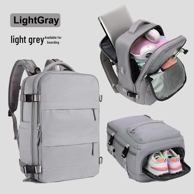 Unisex Travel Backpack: Large Capacity, Wet/Dry Separation, Laptop Compartment