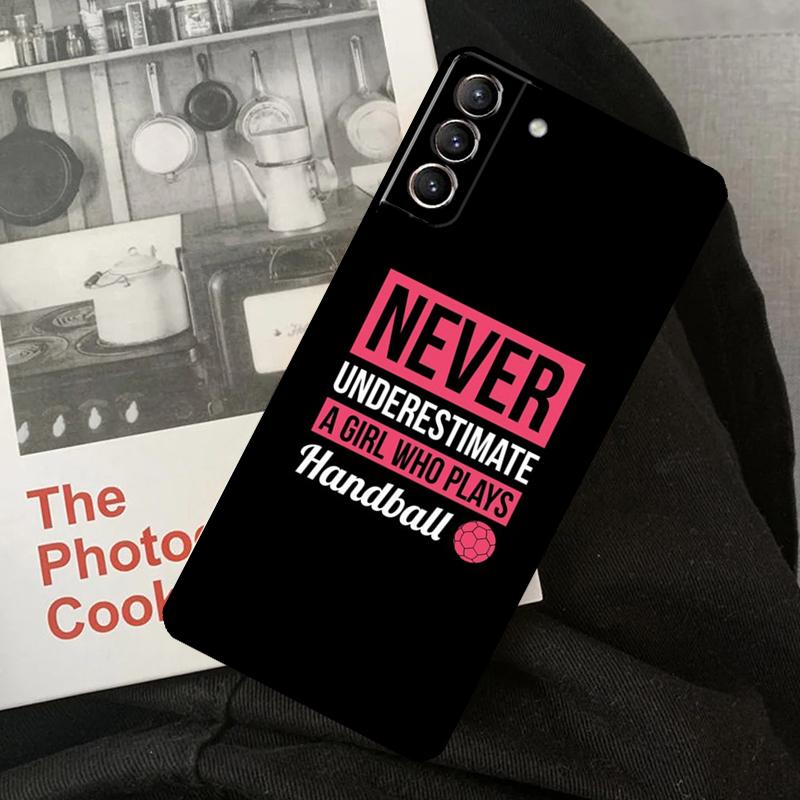 

Handball Sport Phone Case For Samsung Galaxy S24 S22 S23 Ultra S20 S21 S24 FE S9 S10 Note 10 Plus 20 Ultra Galaxy S24Ultra