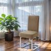Thickened Autumn Jacquard Chair Covers Backrest Covers Stretch Spandex Dining Room Seat Cover Protector for Home Kitchen Hotel