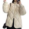 Gdnelhuonox Lightweight Quilted Jacket with Warm and Perfect for and Winter Women's Pockets, Flattering, Spring, Autumn,