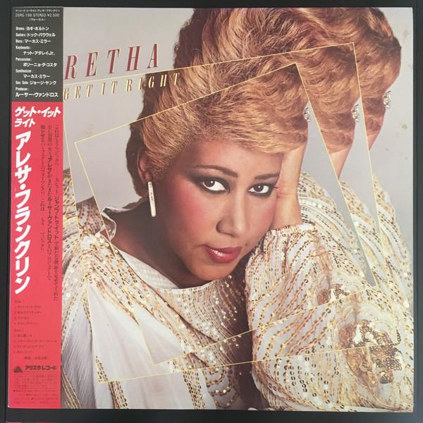 

LP Record ARETHA FRANKLIN Get It Right 25RS198 ARISTA 1983 Japan SoulFunk Used