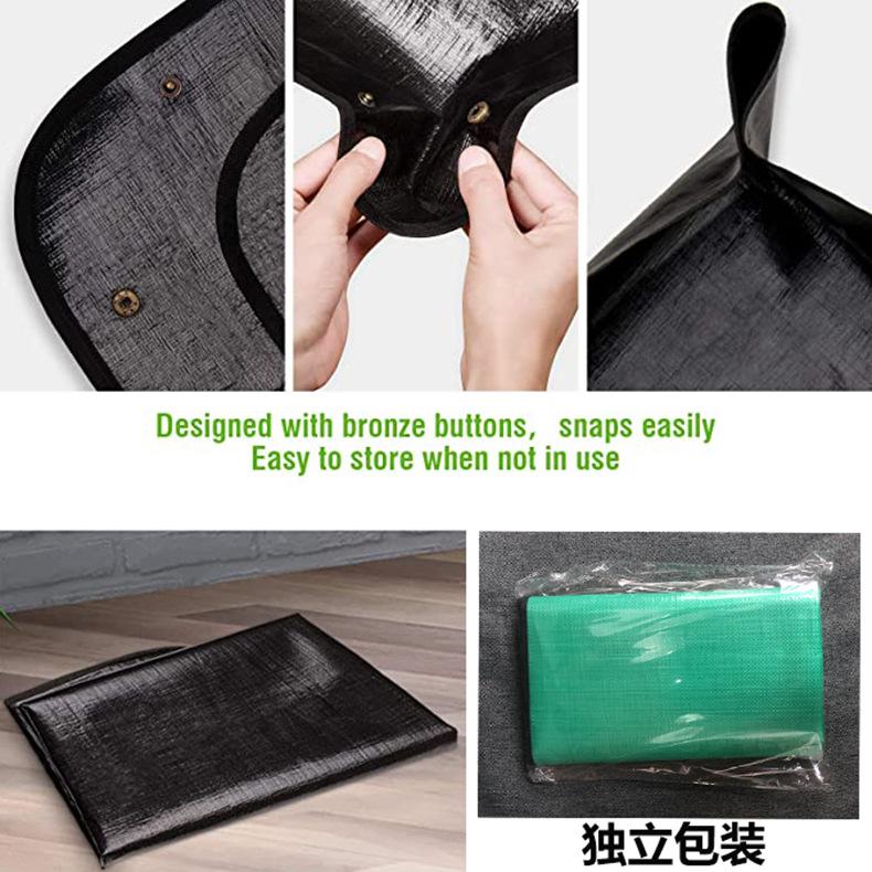 50/68/100cm Gardening Plant Square Mat Waterproof Thicken Indoor Transplanting Trays Garden DIY Bonsai Potting Mats Tarp Durable