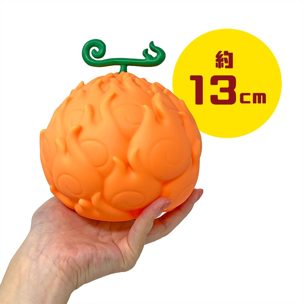 Character One Piece Devil Fruit Room Light 13cm Official Goods Lighting Interior Miscellaneous Goods Mera Approx. (Mera Fruit)
