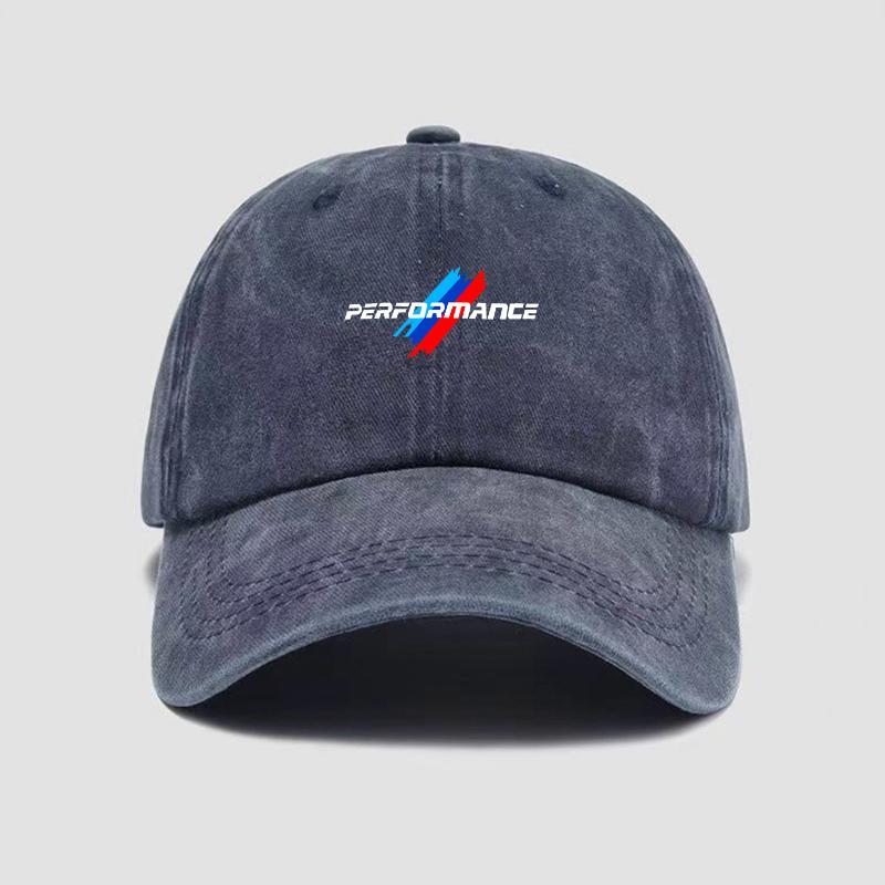 Fashion Car Baseball Cap Visor Sun Hat Unisex Adjustable Sunscreen Hat For BMW Performance E46 E39 E60 F10 F20 F30 F15 F16