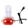 Heated Hummingbird Feeder for Outdoor Hanging Hummingbird Feeder with Suction Cup for Window Garden US Plug 110V