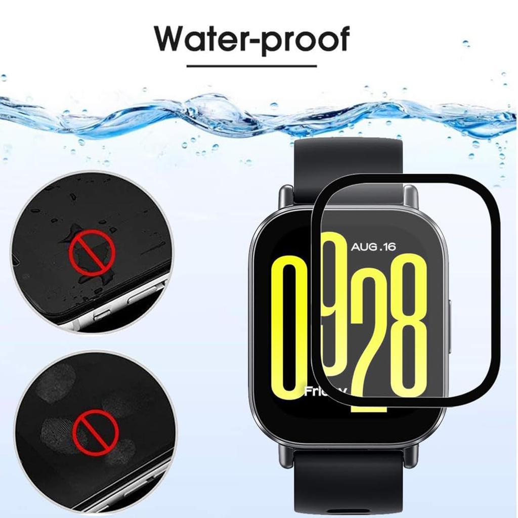 For Xiaomi Redmi Watch 5 Active Watch Film Anti-Scratch Film PET 3D Smartwatch Screen Protector