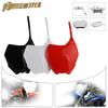 For Yamaha Motocross Number Board Plastic Number Plate YZ125 YZ250 2006 To 2014 YZ250F YZ450F WR250F WR450F Enduro DirtBike Part