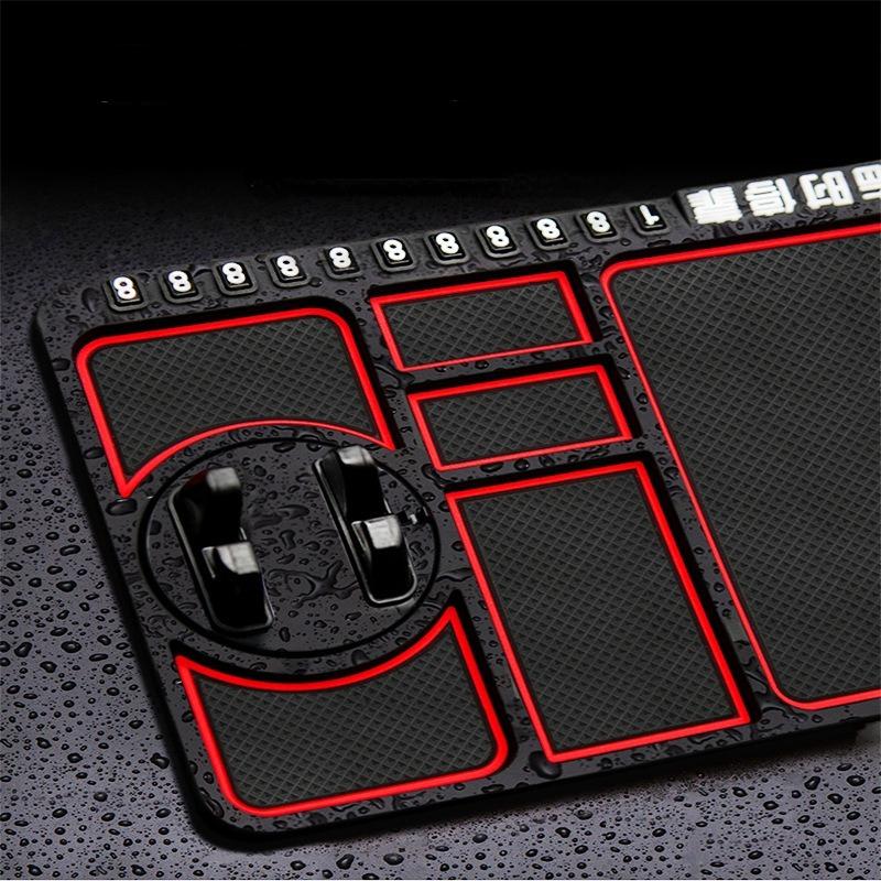 Uchwyt na telefon Poduszka antypoślizgowa samochodowa do wspornika telefonu komórkowego Poduszka do nawigacji pojazdu do stołu instrumentów pojazdu