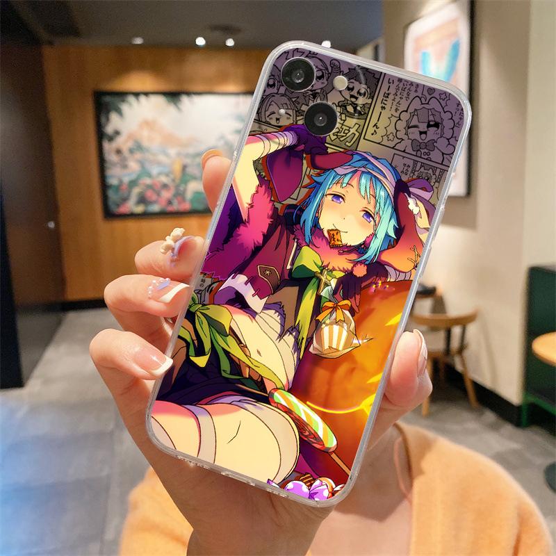 Anime Ensemble Stars Transparent Phone Case For iPhone 15 14 13 12 mini 11 Pro Max XS X XR SE 7 8 Plus Soft Straight Edge Cover