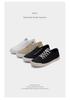 Men's Classic Low-Top Lace-Up Casual Shoes – Spring 2026 Collection, Breathable Solid Color Design