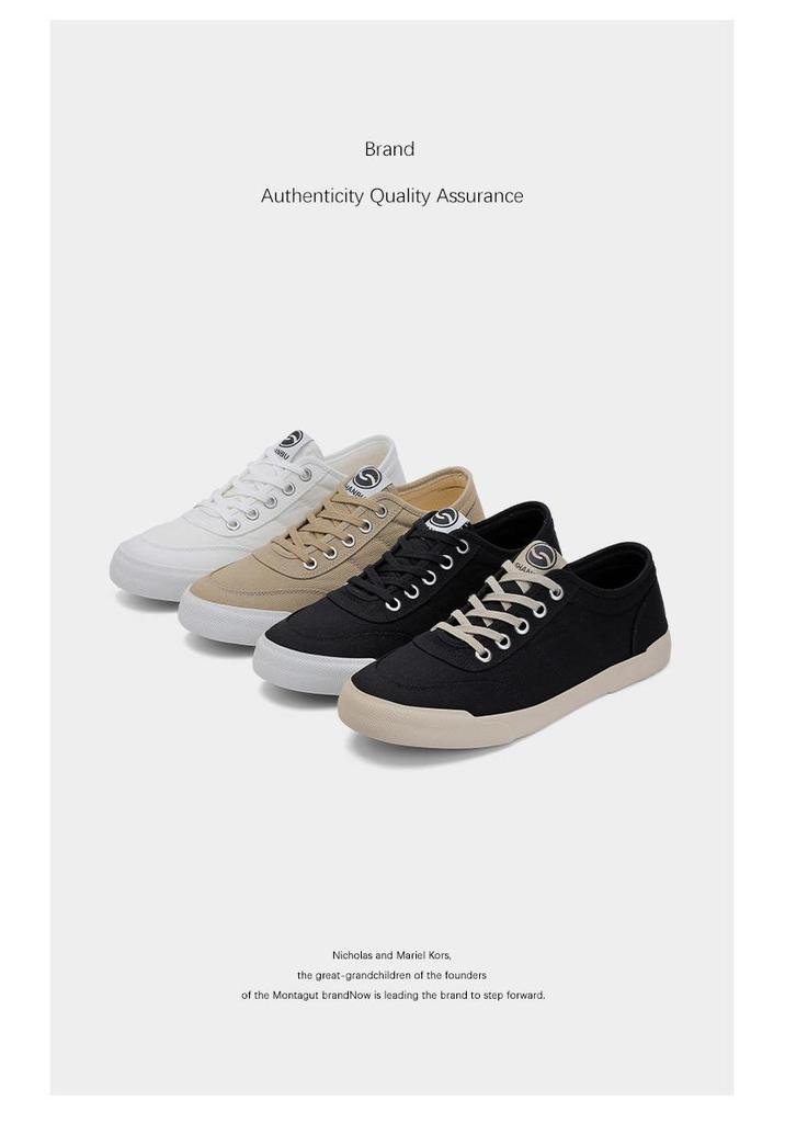 Men's Classic Low-Top Lace-Up Casual Shoes – Spring 2026 Collection, Breathable Solid Color Design