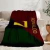 Ronaldo's Number Seven Portable Blanket/Soft Blanket Bedding Blanket Suitable for Travel Camping Living Rooms Offices Sofas Fan Gifts