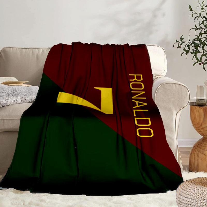Ronaldo's Number Seven Portable Blanket/Soft Blanket Bedding Blanket Suitable for Travel Camping Living Rooms Offices Sofas Fan Gifts