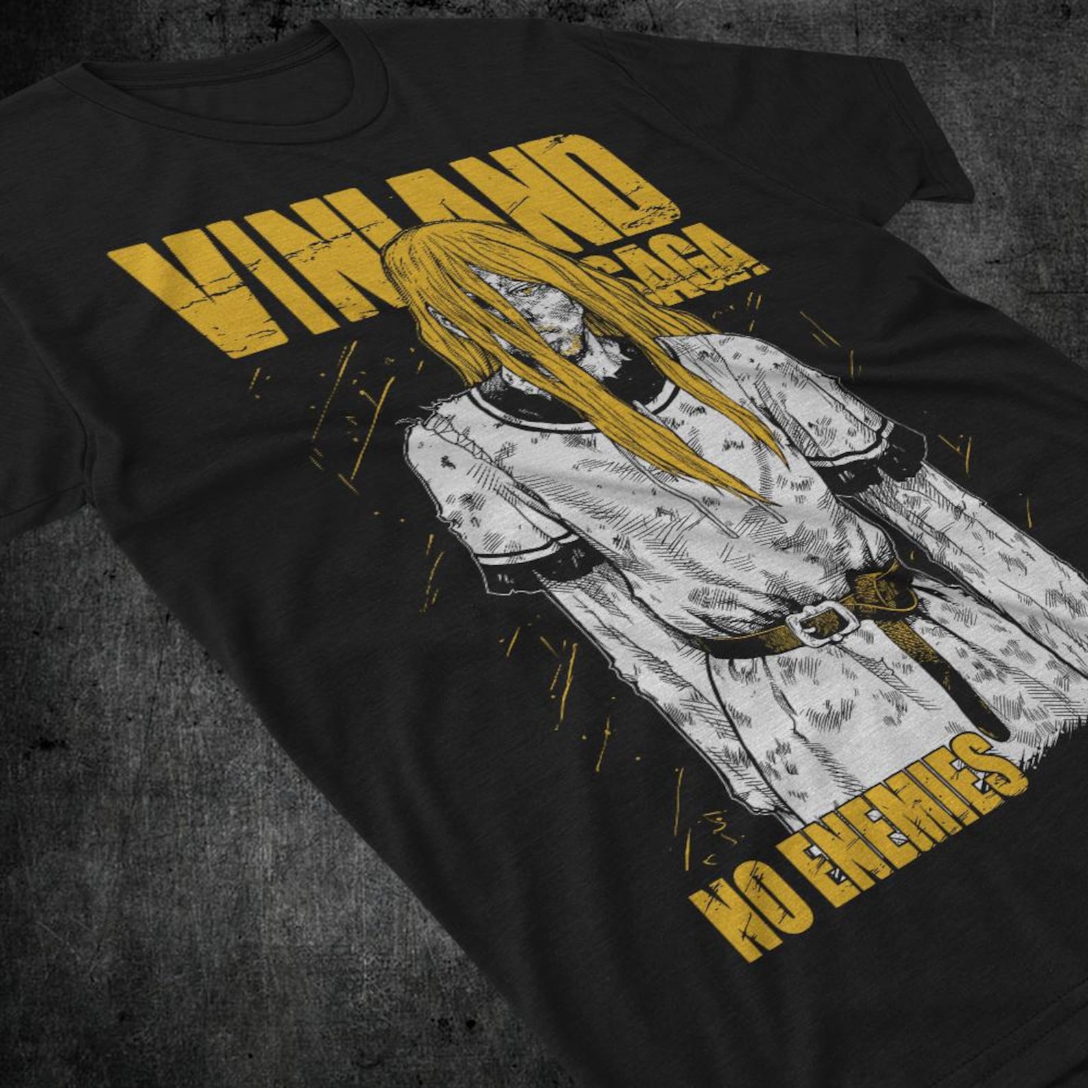 Unisex Thorfinn Son of Thors Anime T shirt, Manga Viking Saga Shirt S