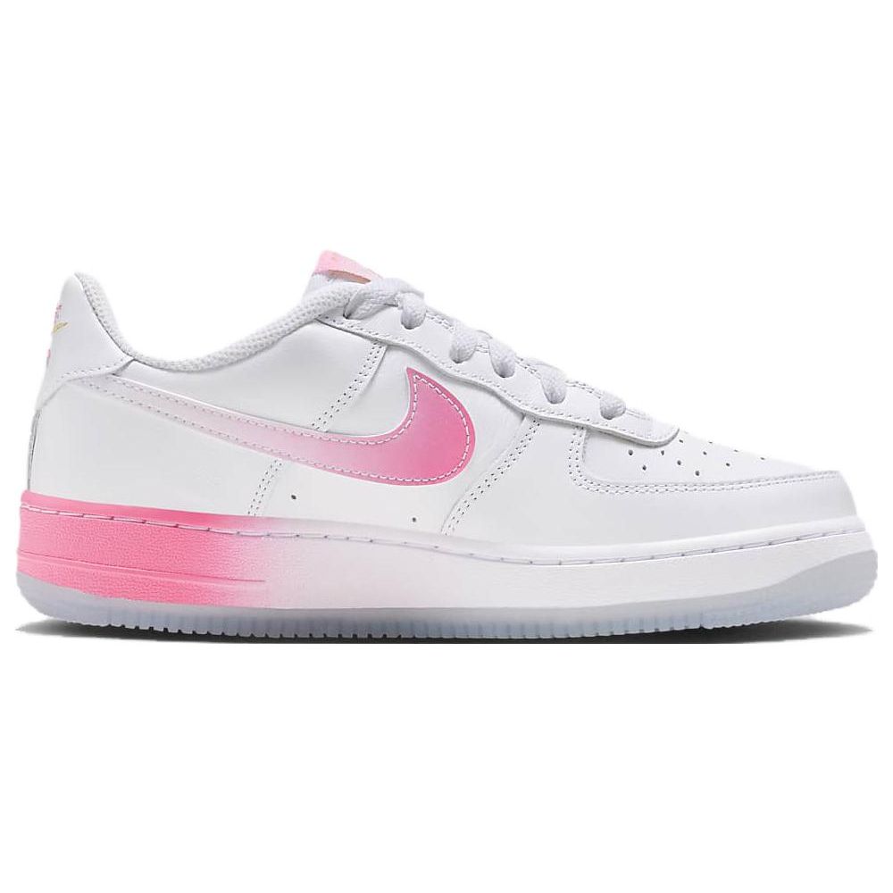 Nike Air Force 1 07 GS San Francisco Sırt Çantası - Lotus Flower Çocuk Spor Ayakkabıları Beyaz Lotus-Pembe Sarı-Altın FD1023-100