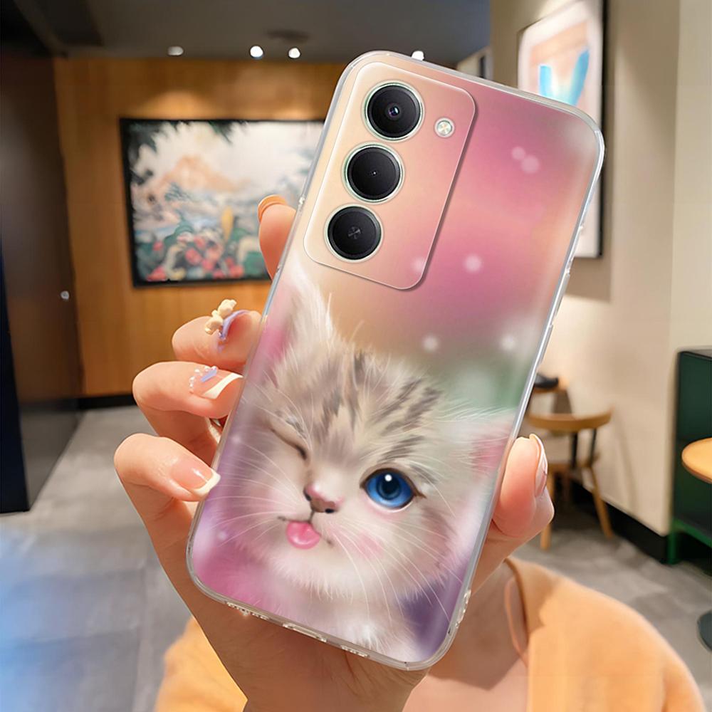 For Xiaomi Redmi 15 4G Phone Cases Redmi15 Fashion Shell Soft Clear Silicone Camera Protection Back Cover For Redmi 15 5G Funda
