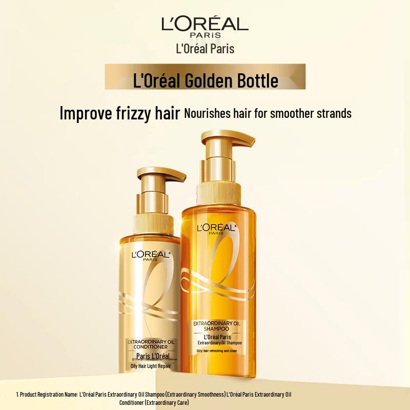 

L Oréal Extraordinary Oil Smoothness Shampoo & Conditioner Set