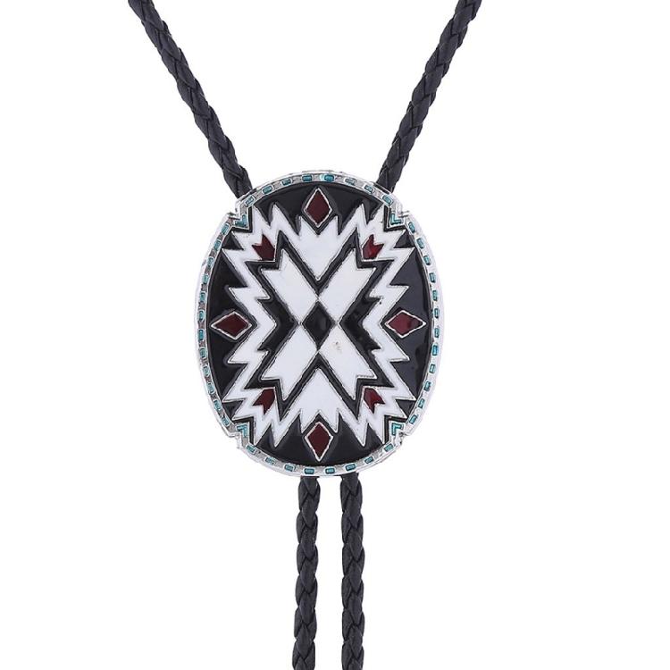 1 PcCool Bolo Tie Necktie Western Cowboy Necktie Necklace Male Costume Accessory