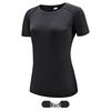 Women's Quick-Dry Mesh Yoga T-Shirt - Loose Fit, Short Sleeve Sportswear for Spring/Summer Fitness and Running