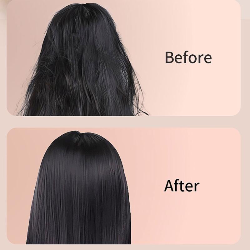 Double Purpose Hair Styler Brush USB Charging Hair Straightener 3600mAh Battery Ideal for Travel Efficient Styling