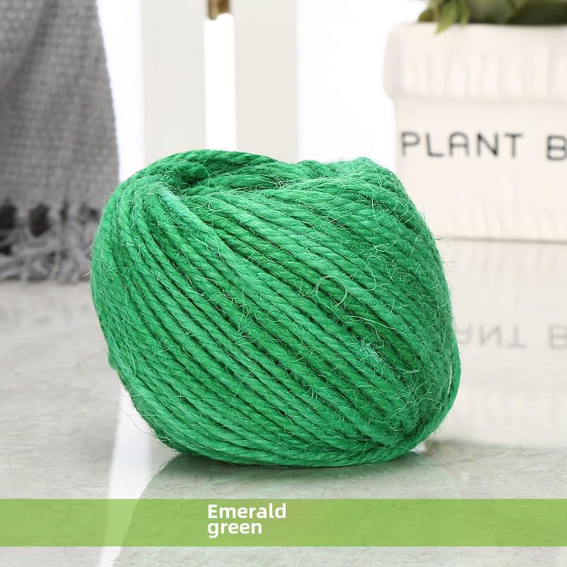 Vintage Style Colored Hemp Rope for DIY and Photo Clips (1.5-2mm, 25m/50m/100m)