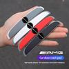 4 Stuks Rubberen Anti-botsingsstrip Auto Deur Achteruitkijkspiegel Beschermer Stickers Voor Mercedes Benz AMG GLE GLS CLA CLE GLC CLS GLA