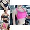 Athletic Running Sports Bra With Shockproof Reinforced Support For Active Women