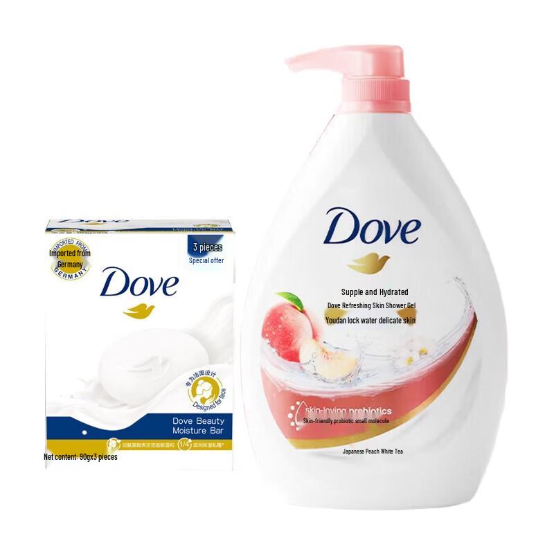 

Dove Hydrating Shower Gel & Cream Soap Set