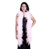 DIY Pink Turkey Feather Boa 60g 2M Soft Marabou Boa for Bridal Wedding Carnival Dress Decoration DIY Craft Photo Shoot Accessory