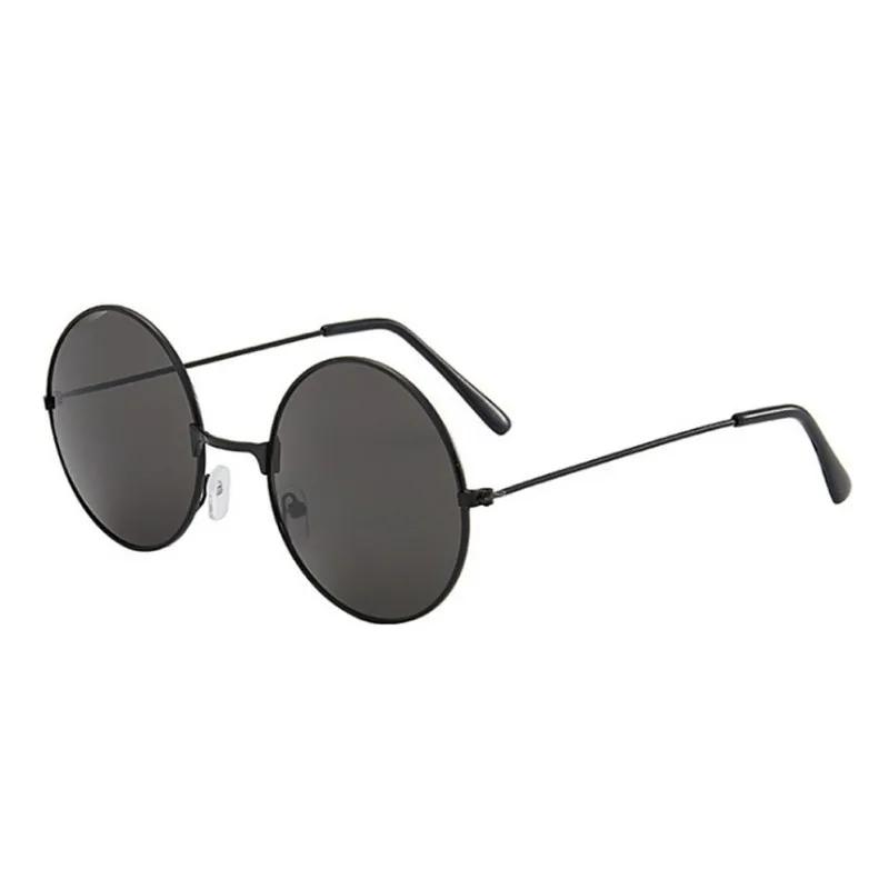 

Vintage Sun Glasses Anime Cosplay Cosplay Props Black Glasses Metal Round Sunglasses Men Women Fashion Eyewear Glasses