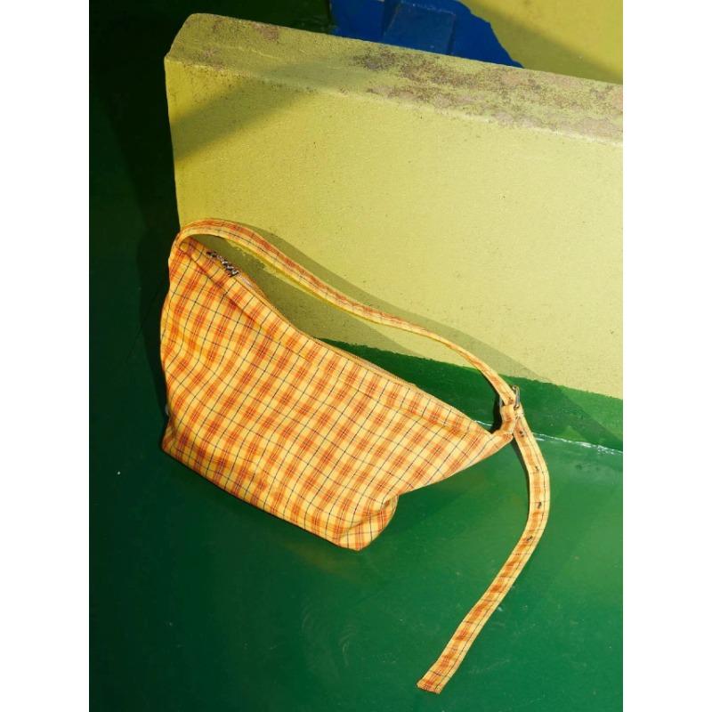 

Вместительная сумка-тоут через плечо, ручная, повседневная, студенческая, для занятий, тканевая, холщовая жёлтый