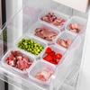 Refrigerator Food Storage Boxes For Frozen Meat & Fruit Fresh-Keeping Portable Food Sub-Packed Essential Kitchen Storage Tools