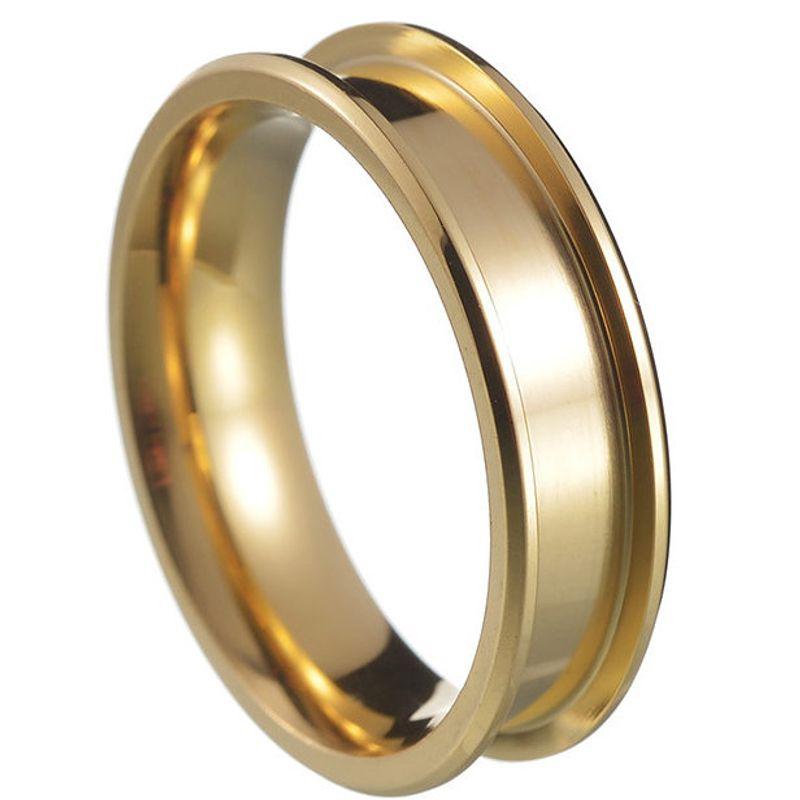 Fashion Popular Jewelry Ornament DIY Handmade Titanium Steel Ring Ring Ring Eardrop Frame 304 Stainless Steel Accessories Thumb Ring