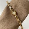 Hochwertige Luxus-Armbanduhren für Damen Elegantes Grünes Schmuckstück Jade Quarz Armband Armbanduhr Geschenk für Damen Mode-Kleideruhr für Damen