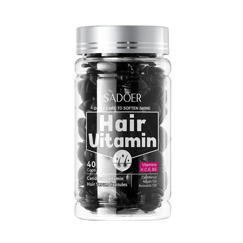 

40PCS Rose Vitamin Hair Care Serum Capsules, Moisturizing Hair Conditioner Manufacturer 1 1ml*40pcs