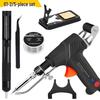60W Handheld Auto Soldering Gun with Inner Heating, Solder Feed, and Constant Temp for Household Use