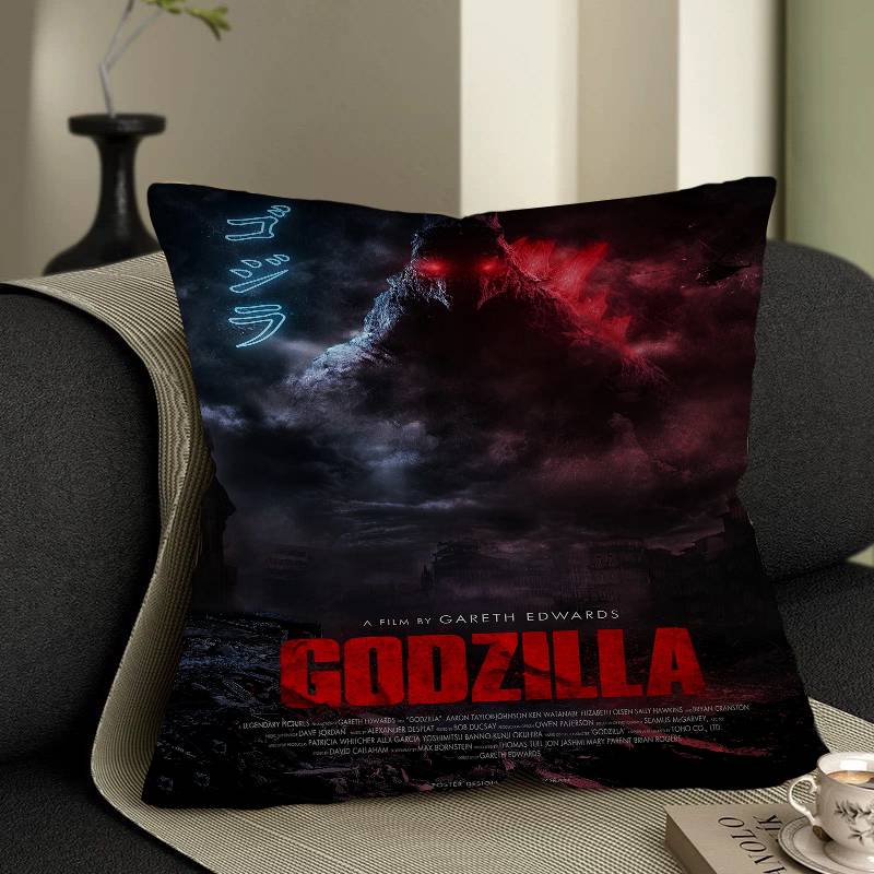 G-Godzillas Anime Pillow Gifts Home Office Furnishings Bedroom Sofa Car Cushion Cover Case 45x45cm