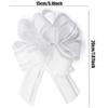 2pcs Large Pull Bow Ribbon Colorful Pull Flower For Wedding Cars Birthday Christmas Presents Gift Decoration Party Favor Supply