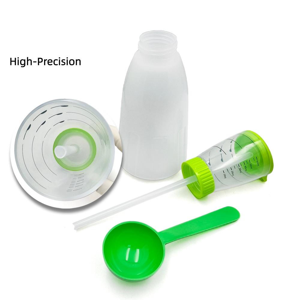 Dental Impression Material Stirring Kettle Spoon Automatic Measuring Mixer Alginate Measuring Bottle Mixing Cups Dentistry Tool
