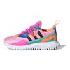 adidas Originals Flex Series El C Non-Slip Low-Top Sports Casual Shoes Kids Sneakers Pink Black Blue FX5334