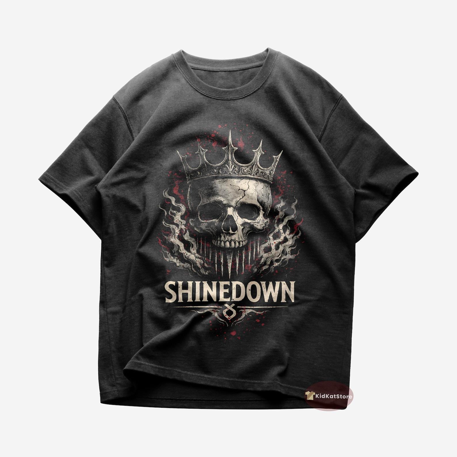 Shinedown T shirt - Second Chance - Shinedown Merch - Unisex Rock Tee - Gift for Rock Lovers - Premium Music Apparel - Rock Merch XL