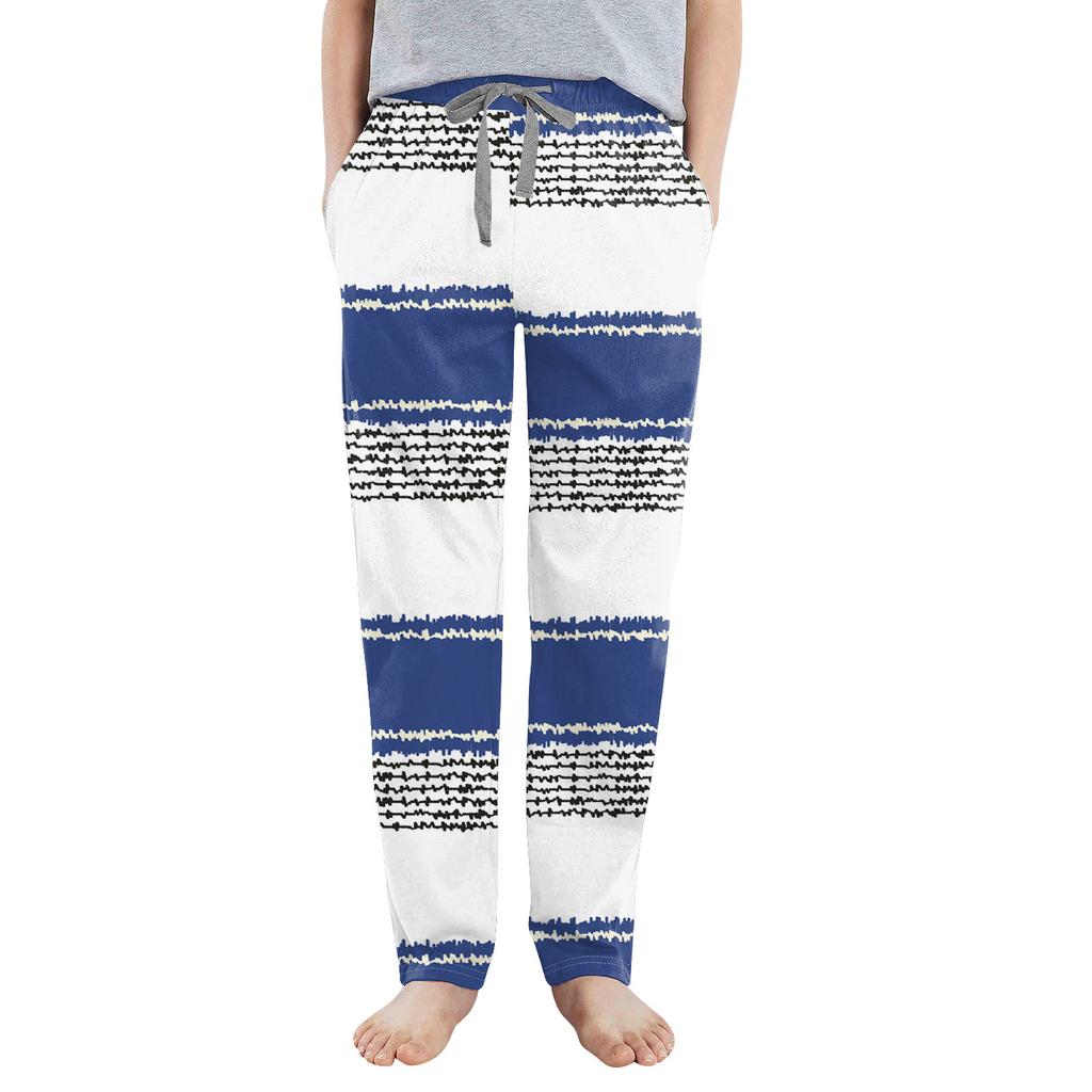 Kinder-Pyjamahose aus Baumwolle mit Taschen