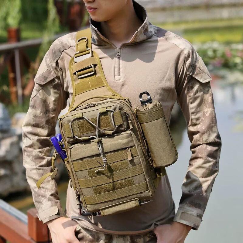 Jing Tong Multi-functional Waterproof Sling Fishing Bag