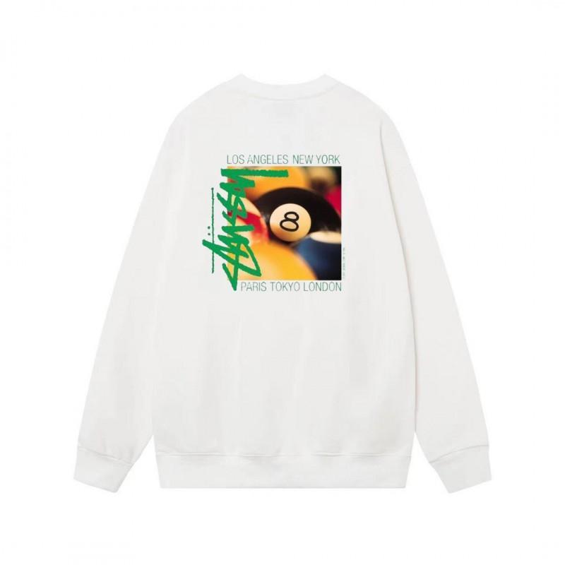 Unisex Oversized Cotton Crewneck Sweatshirt With Letter Dice Print Fall Youth Streetwear