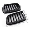 1Pair Car Front Mesh Grille with Base For BMW X5 X6 E70 E71 E72  #51137307599 51137307600