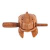 Wooden Wood Frog Percussion Instrument Yeliow Frog Sound Making Ornament  Personal Collection