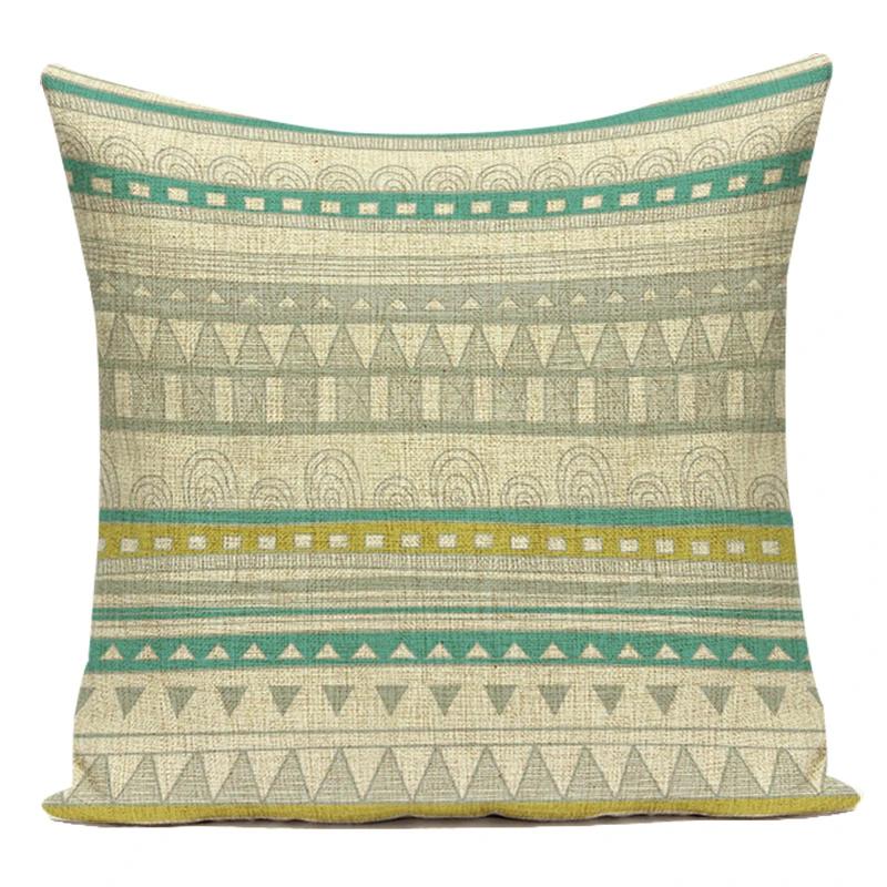Modern Bosnia Abstract Pillow Cover Geometric Stripes Cushion Cover Custom Pillowcase Sofa Home Decorative Throw Pillows