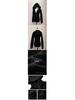 Women's Hooded Sweatshirt Jacket - Straight Shoulder, Fitted, for Spring and Autumn, Taiwan Design