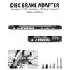 ATWEINA Road Bike Bicycle Disc Brake Aapter Flat Mount CNC Front Rear 180mm Disc Brake Rotor Adapter with Bolts Bicycle Parts